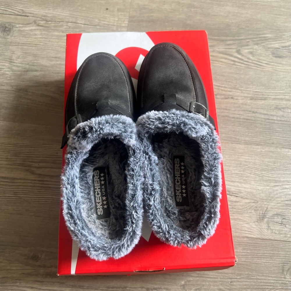 Skechers Women's Black Mule Shindigs Forever Retro 167418 Size 10 - Picture 4 of 6
